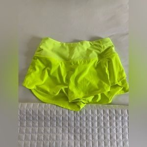 Lululemon Speed shorts (high waisted, 2.5”)